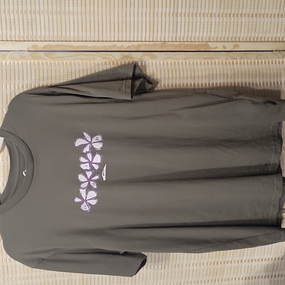 EUC Quiksilver Four Flowers Graphic Tee - Men's Large